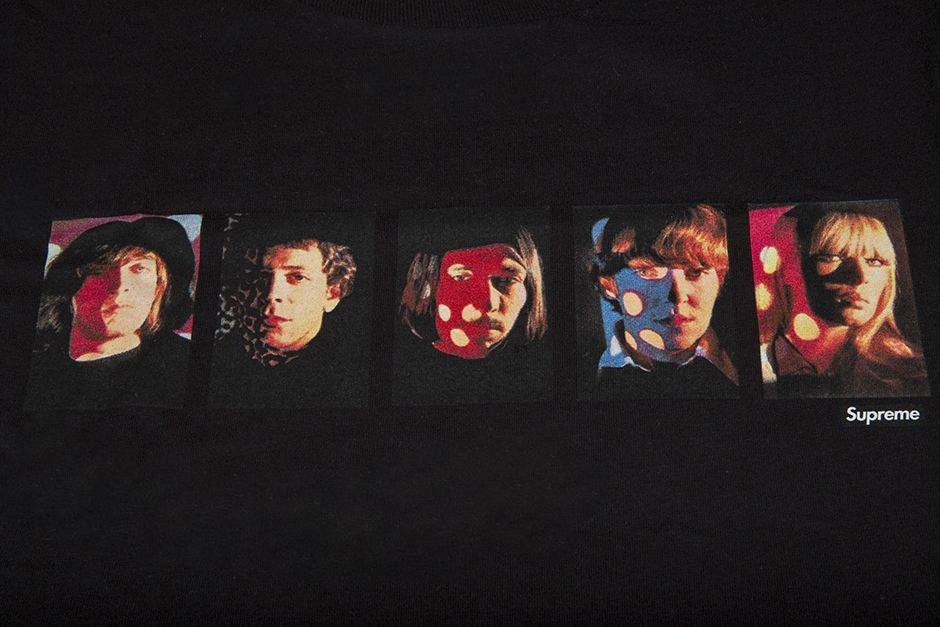Supreme The Velvet Underground & Nico T-Shirt 'Black' - 3