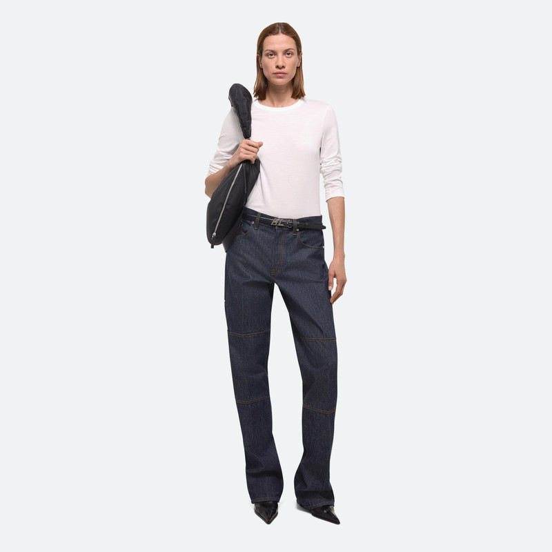 Helmut Lang LONG-SLEEVED SLIM LOGO TEE outlook