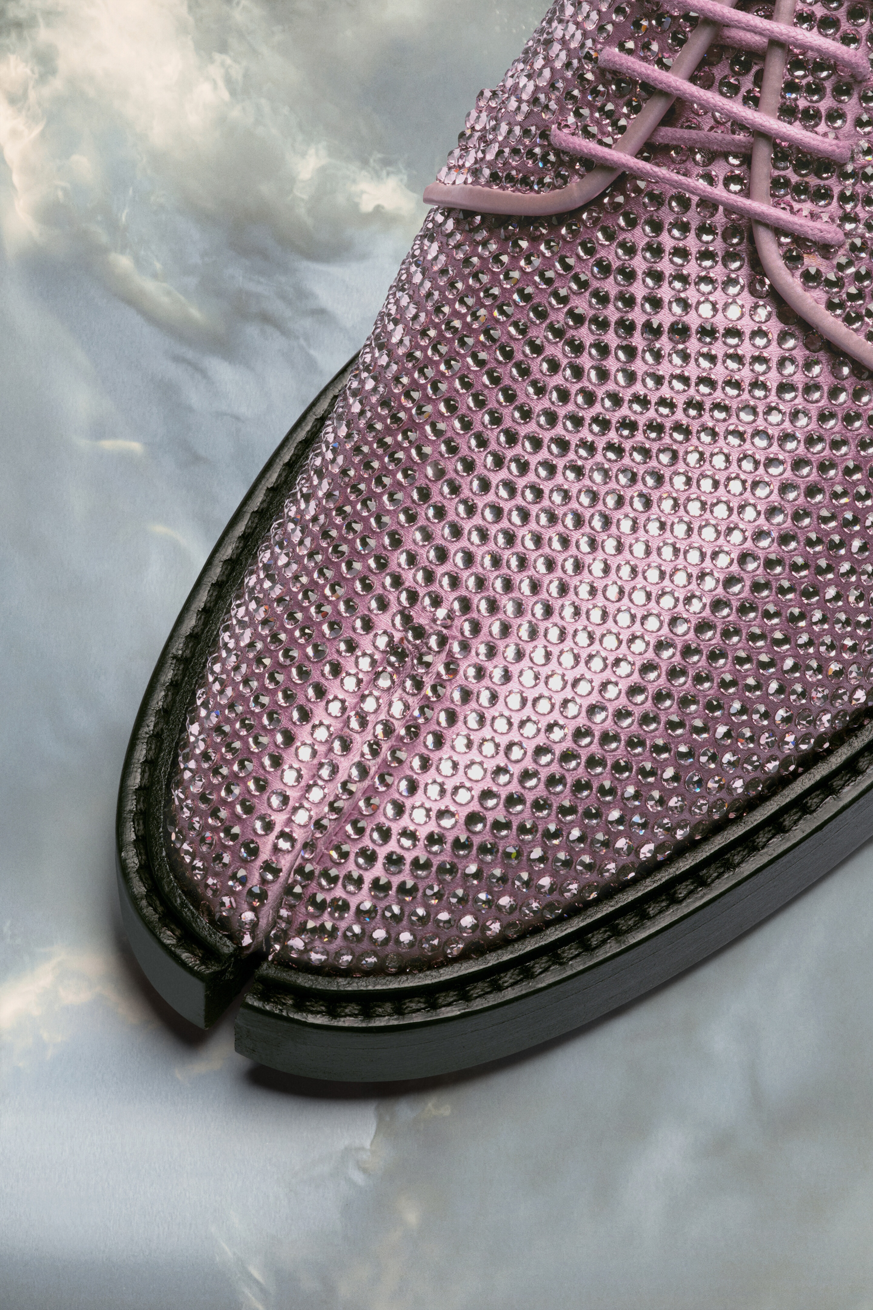 Tabi rhinestone lace-up - 5