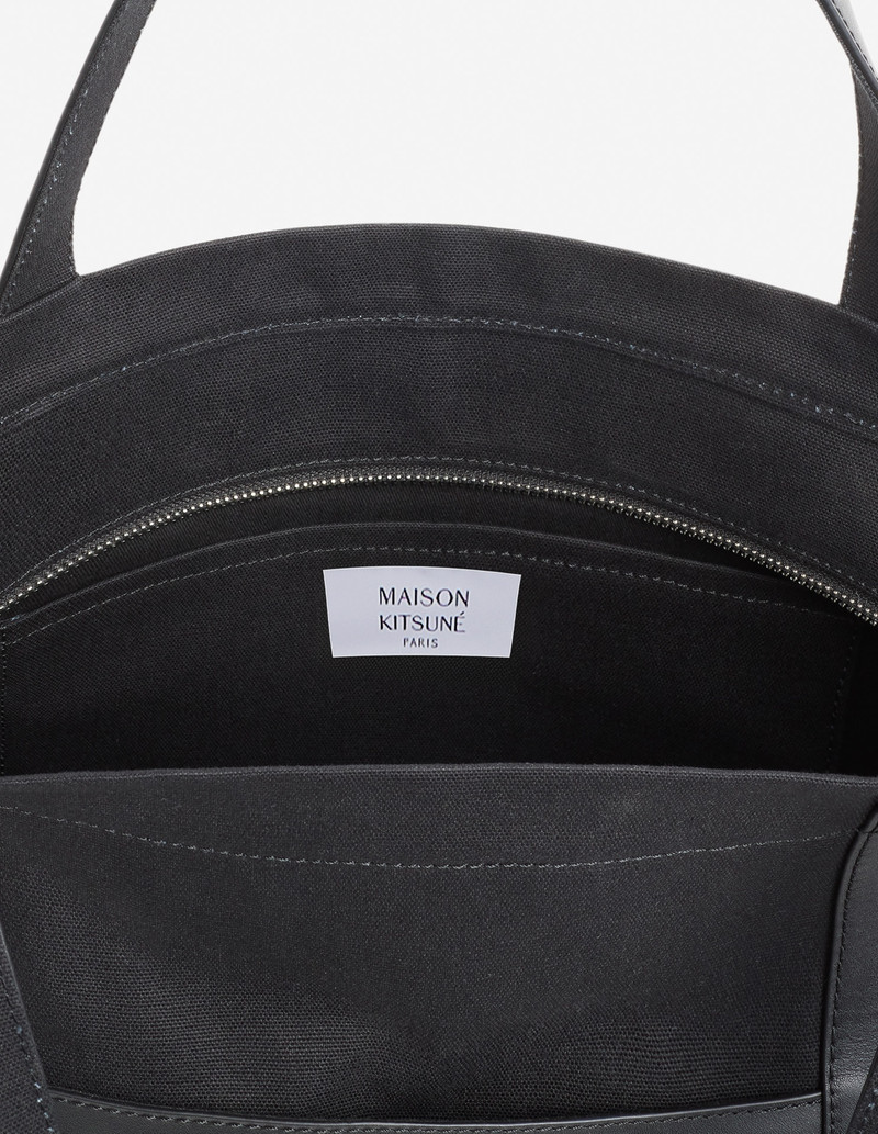 FESTIVE FOX HEAD LARGE TOTE 6