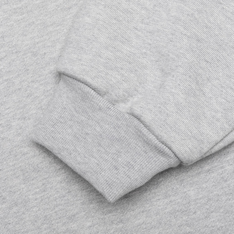 CREWNECK BIG LOGO - HEATHER GREY 5