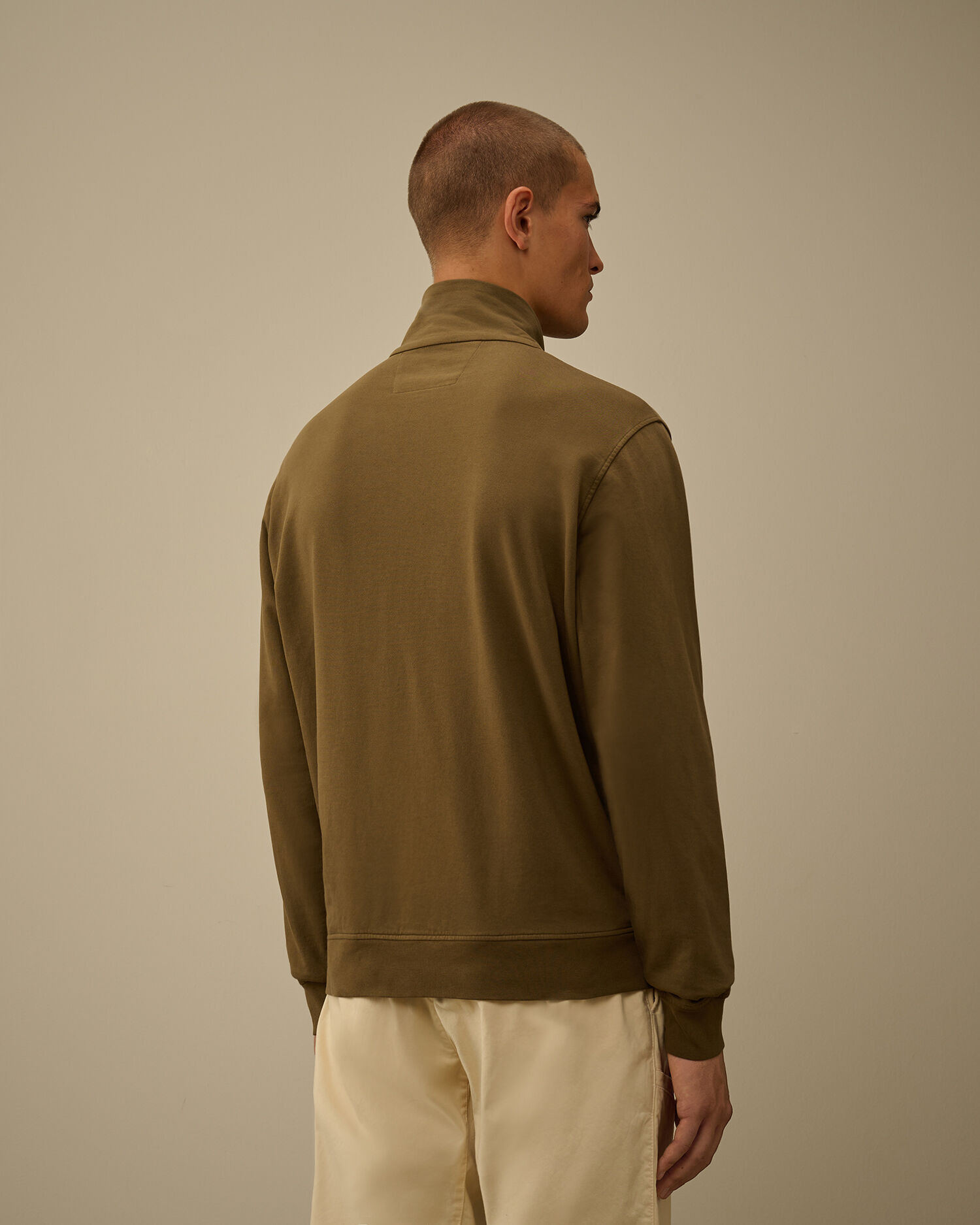Light Fleece Half Zip Sweatshirt - 4