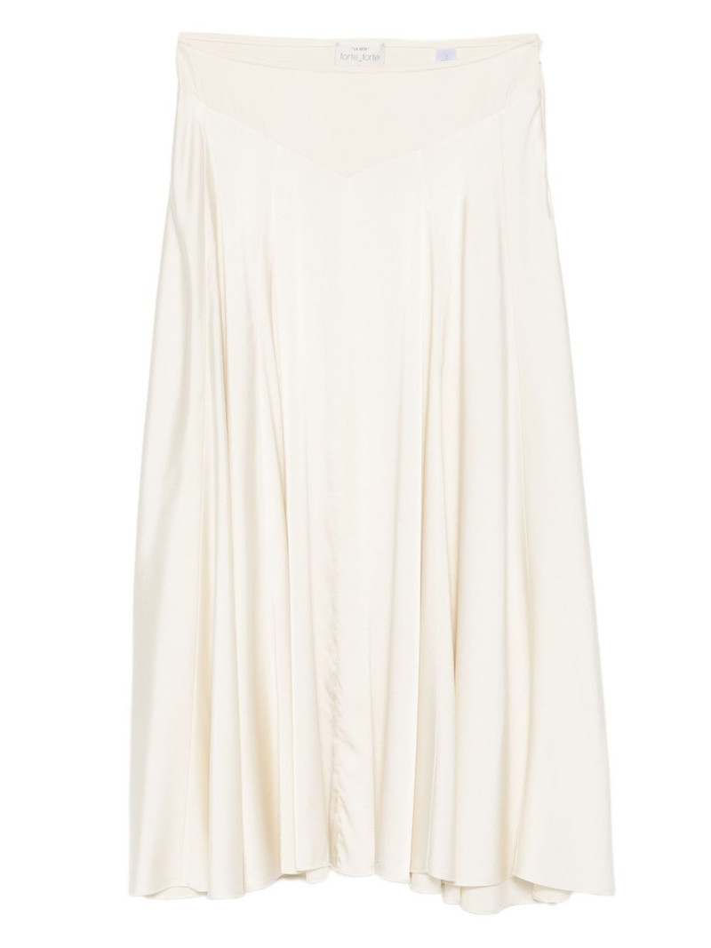 panelled midi skirt 1