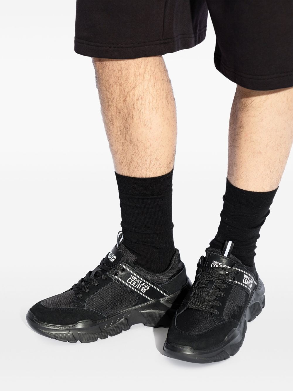 logo-print sneakers - 6