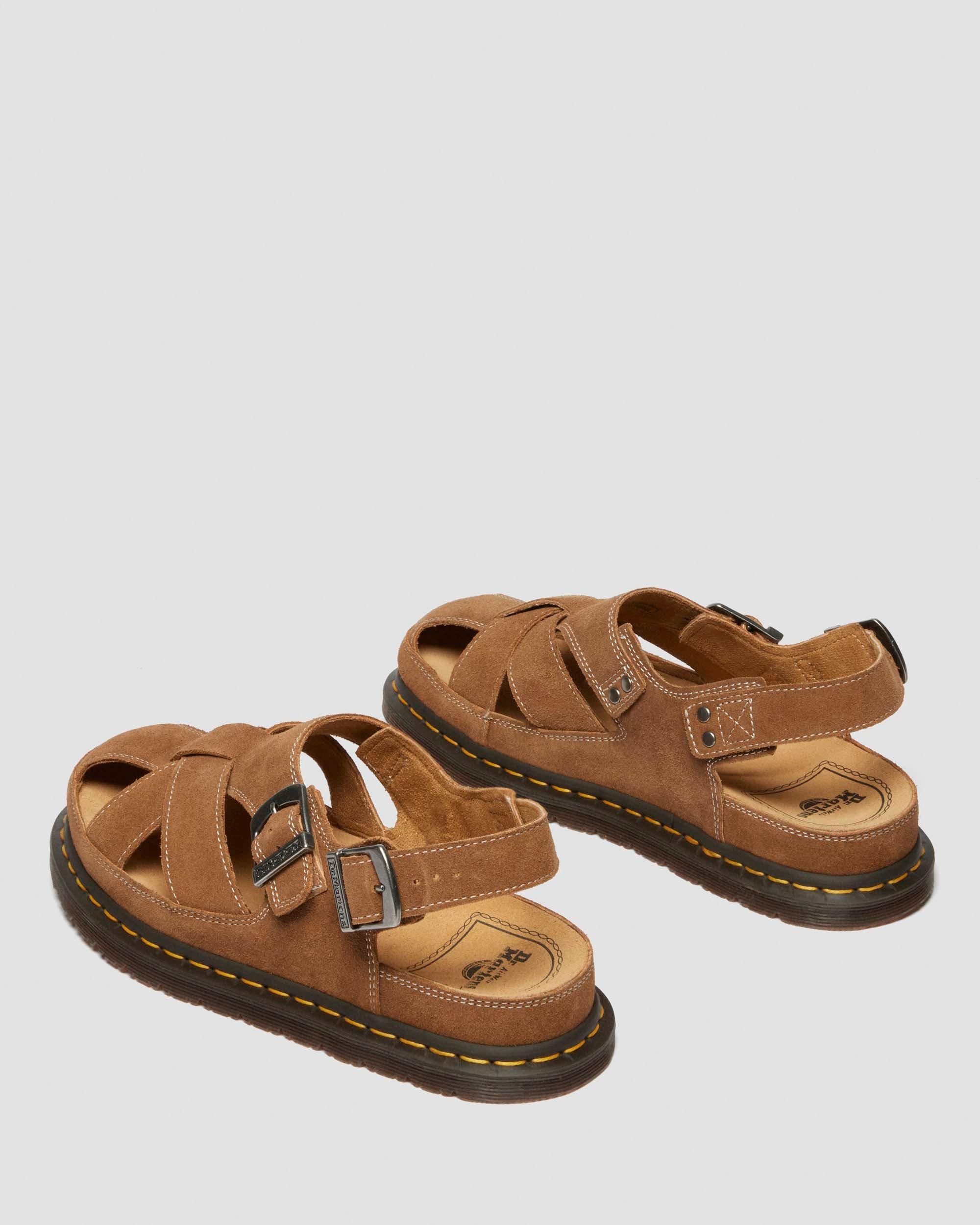 Archive Fisherman Suede Sandals - 11