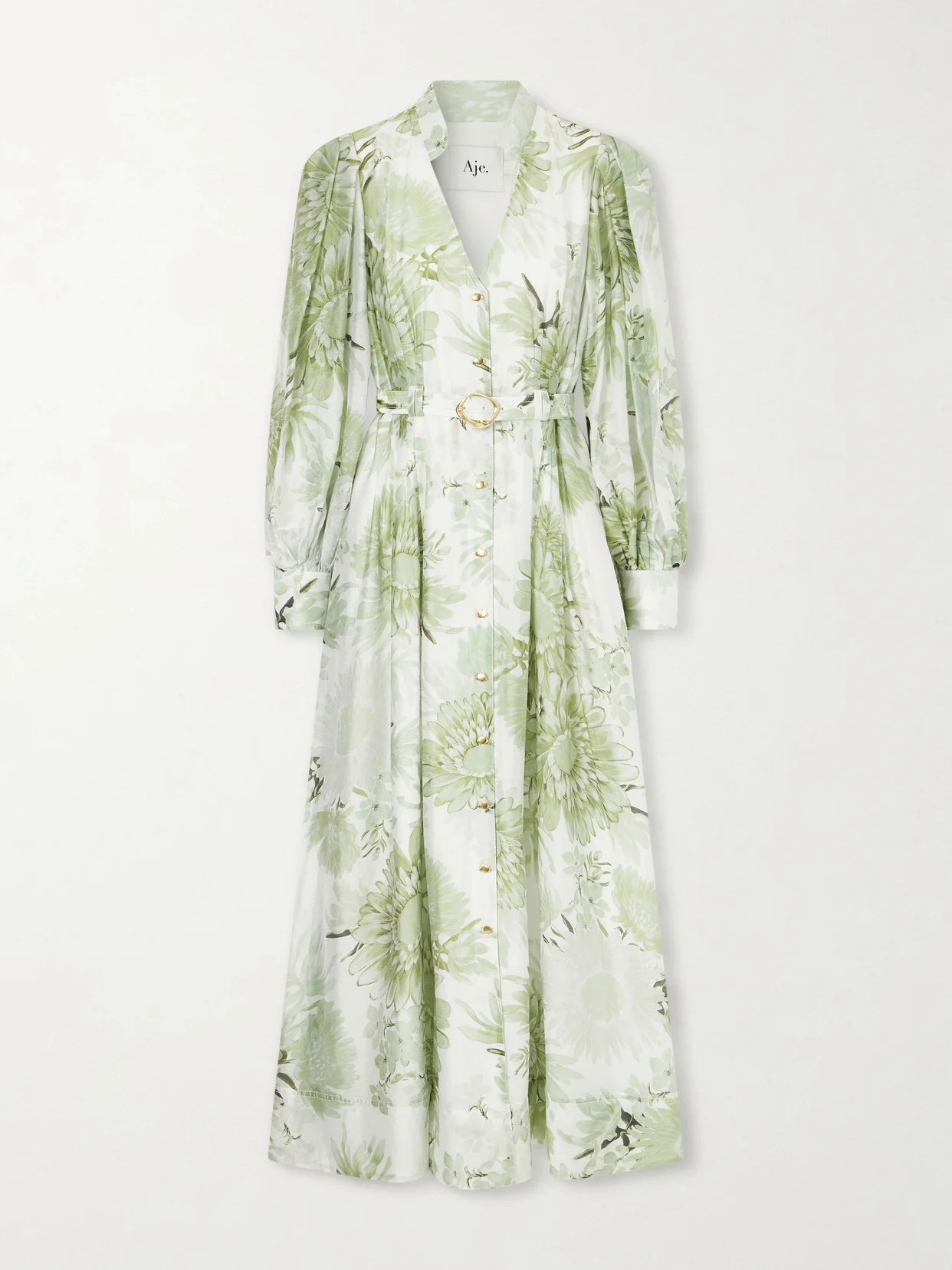 Reflector Organza Maxi Dress - 1