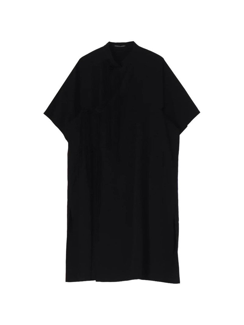 tie-neck shirt 1