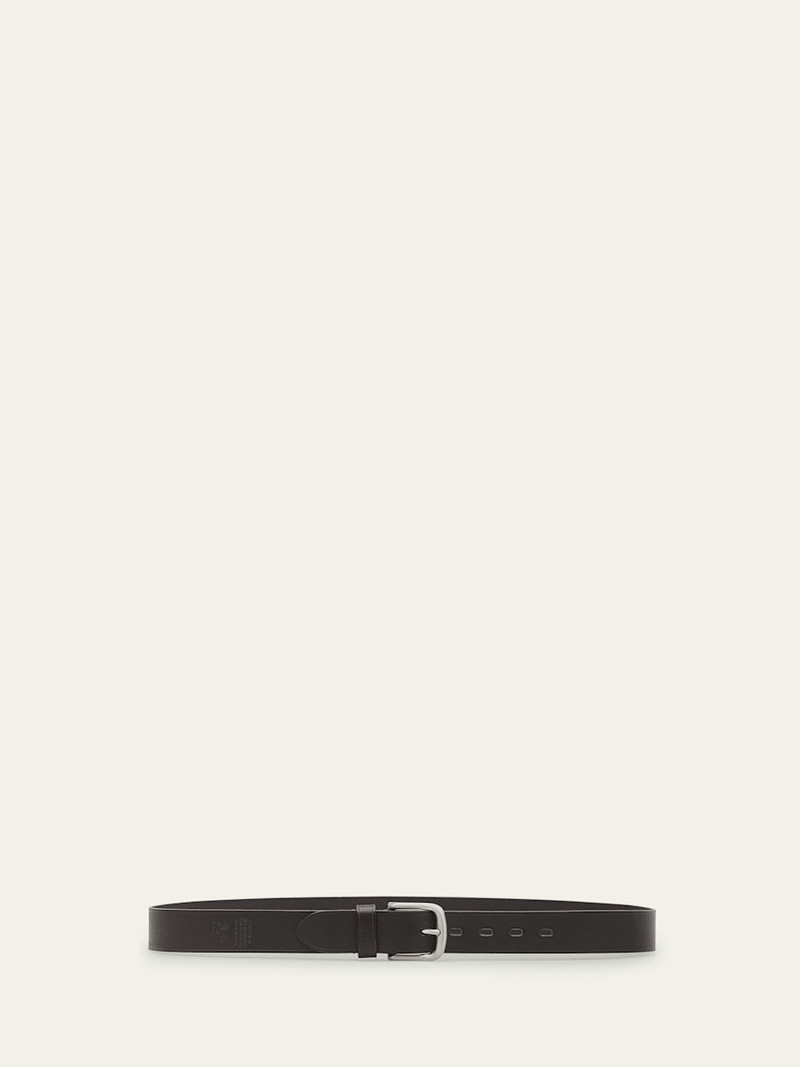 IL BISONTE Men's Classic Cowhide Leather Belt outlook