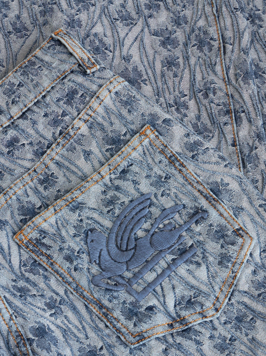 Etro BAGGY JACQUARD JEANS | REVERSIBLE