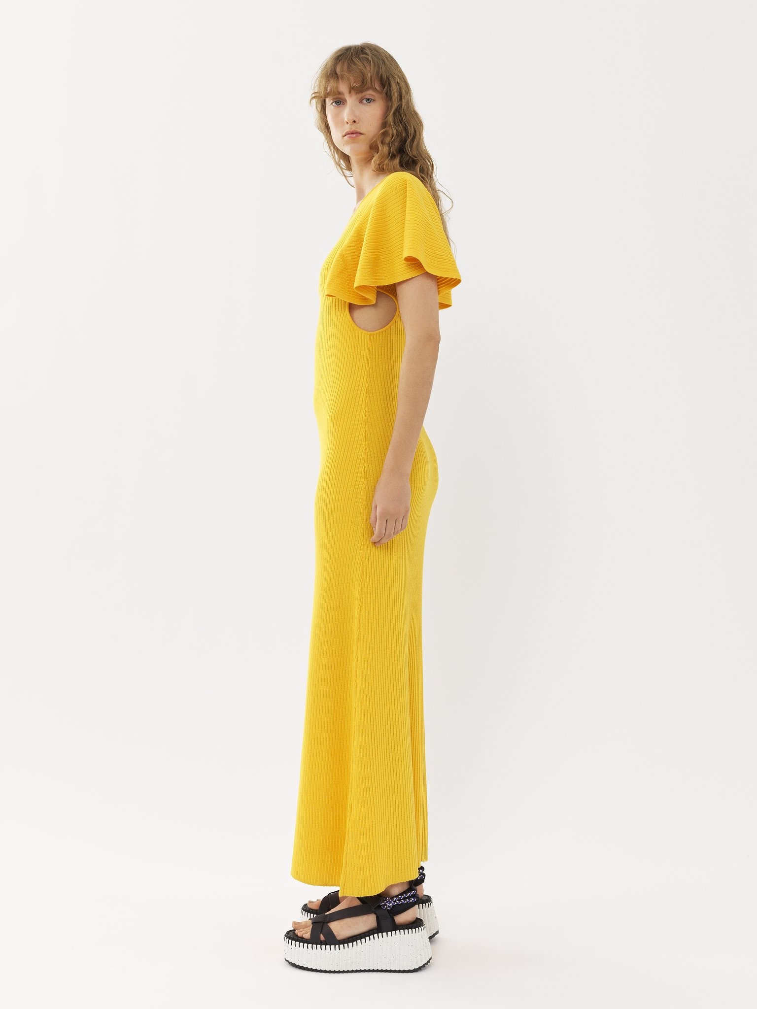 WING-SLEEVE DRESS - 5