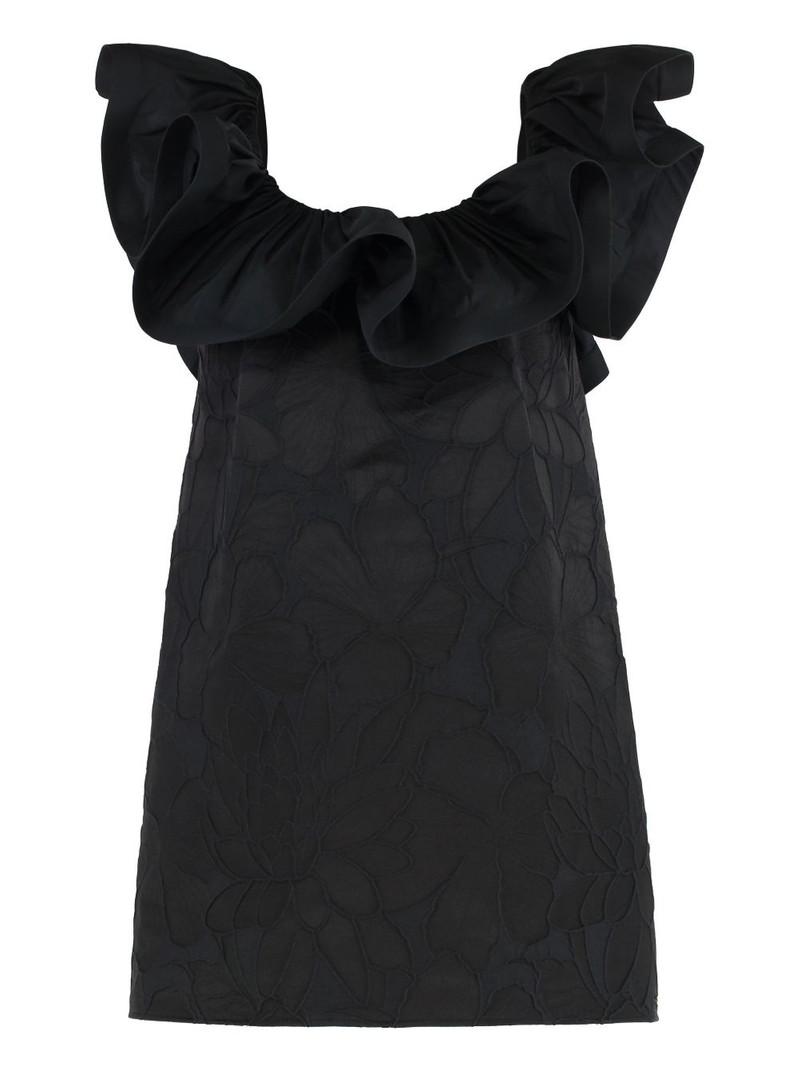jacquard mini dress 1