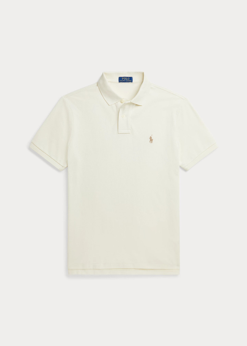 The Iconic Custom Slim Fit Mesh Polo 1