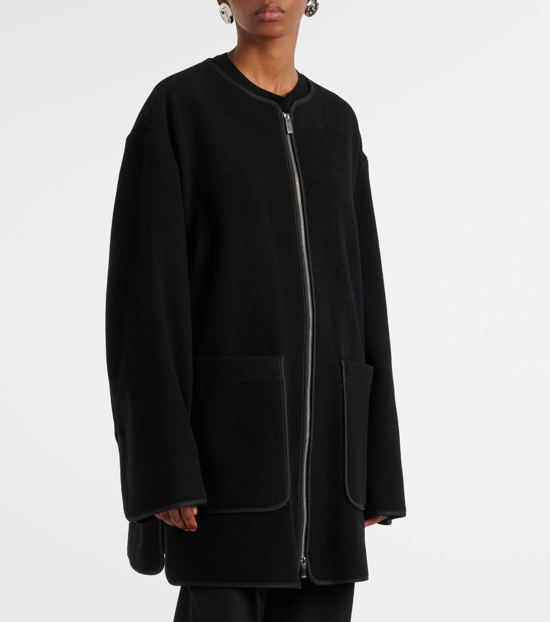 Felted wool-blend jacket - 6