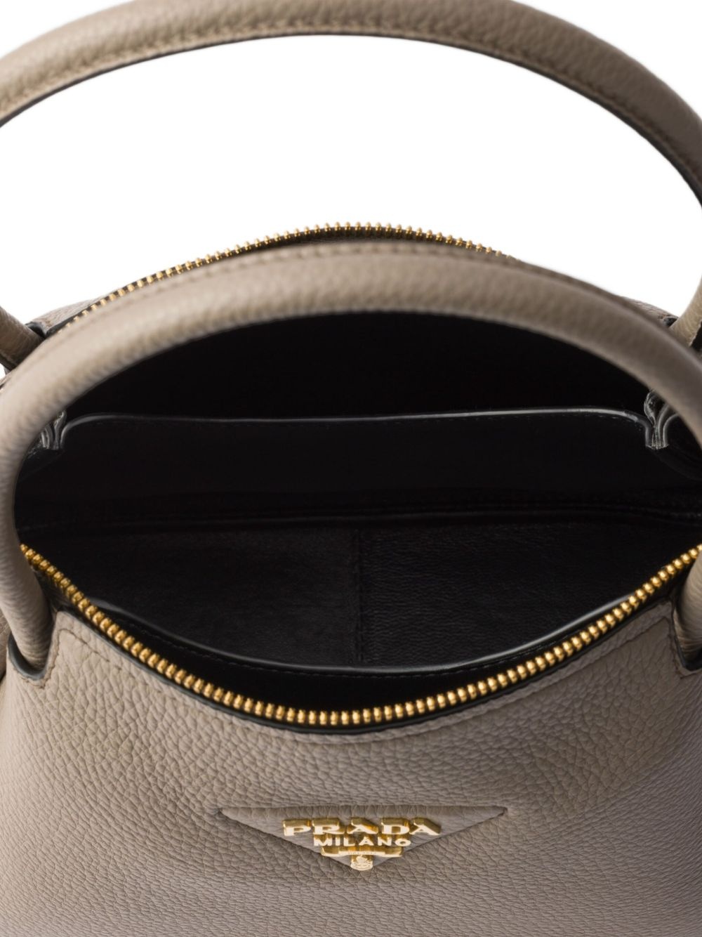 small leather tote bag - 5