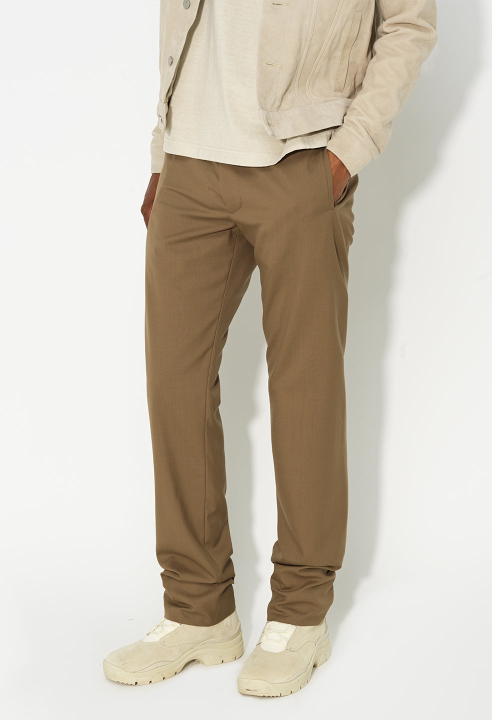 WOOL EASY TROUSER - 2