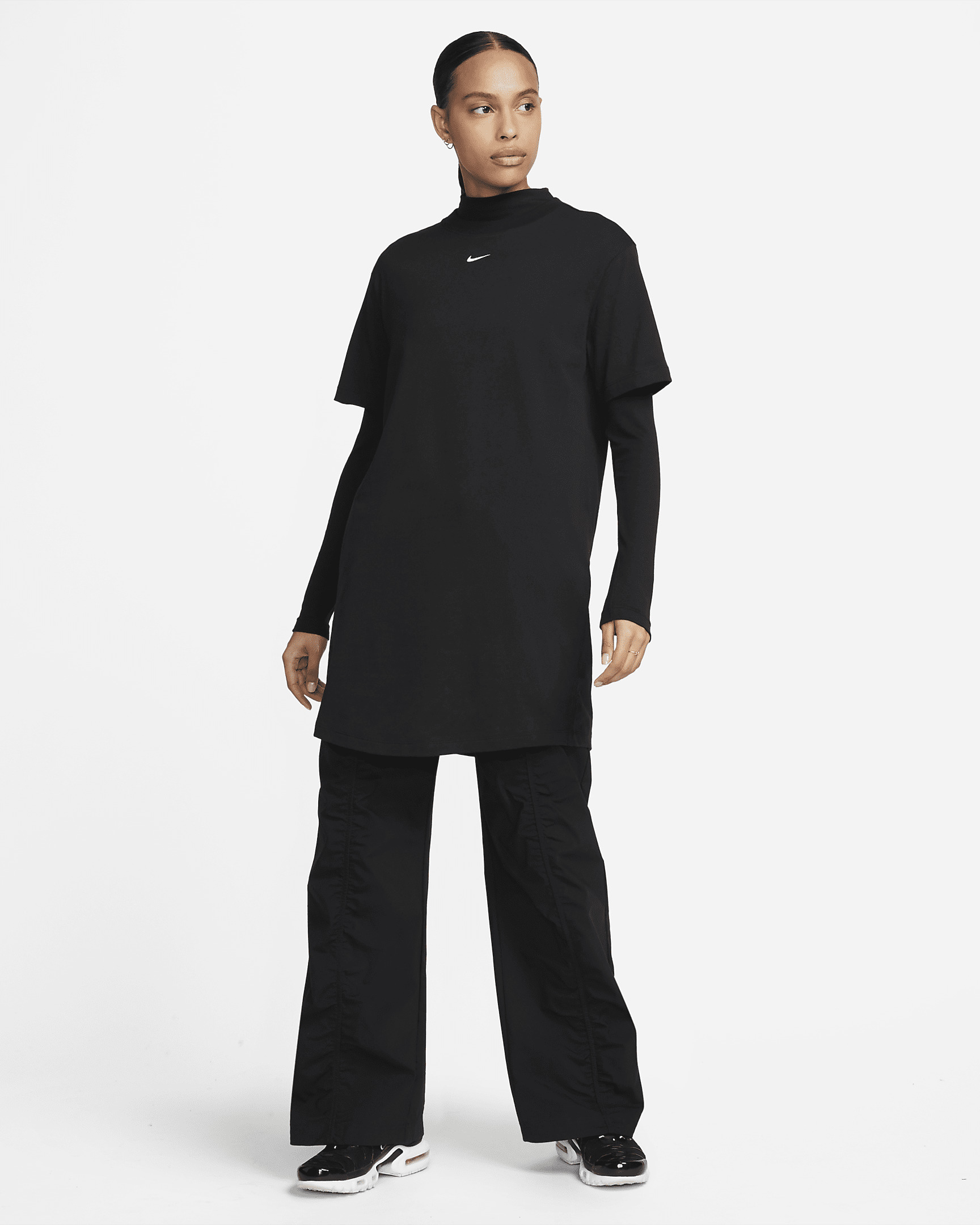 Women's Nike Sportswear Chill Knit Oversized T-Shirt Dress - 5