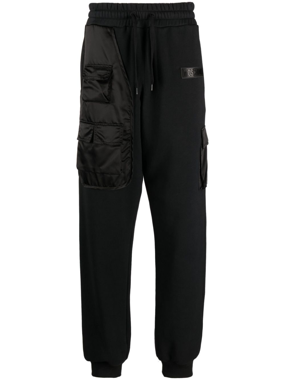 cargo cotton track pants - 1