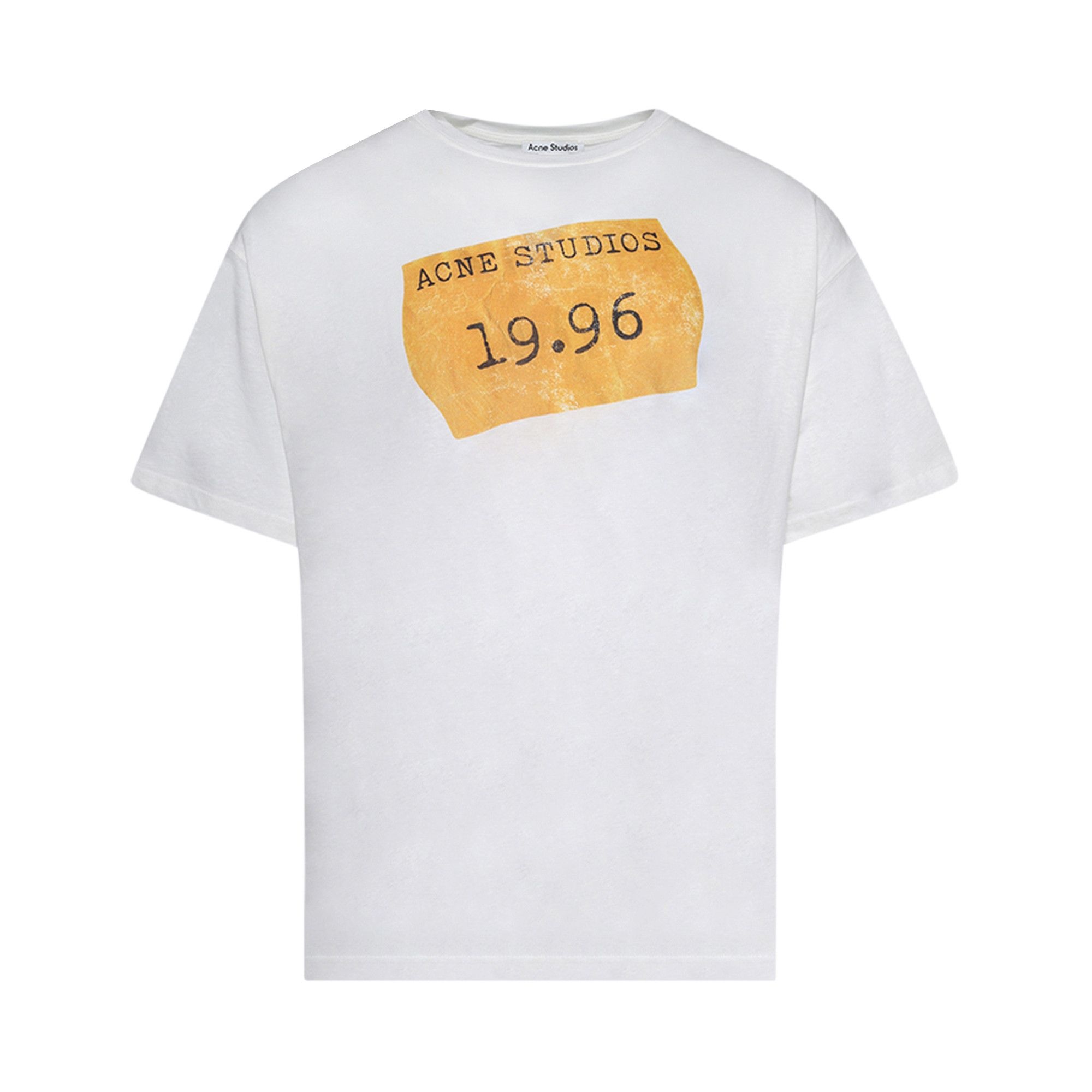 Acne Studios Logo T-Shirt 'Optic White' - 1