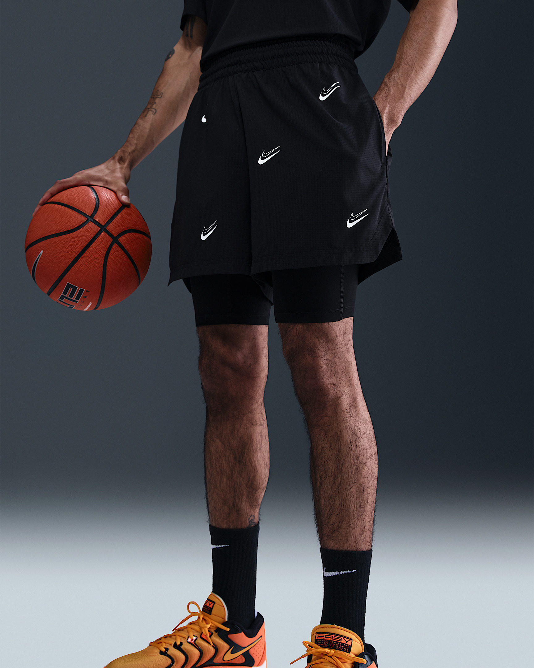 KD DNA Men's 2-in-1 4" Basketball Shorts - 2