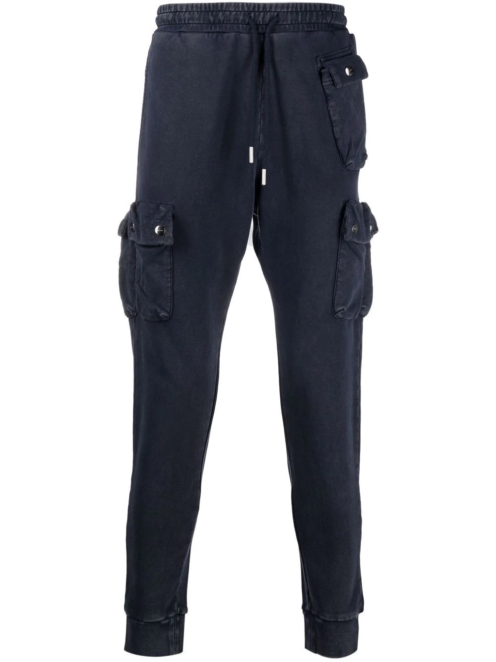 slim fit cargo track trousers - 1