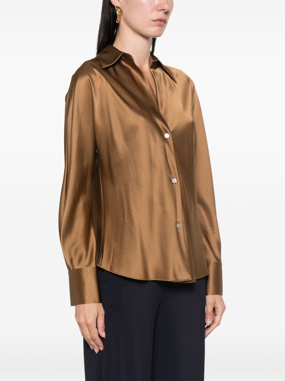 satin shirt - 3