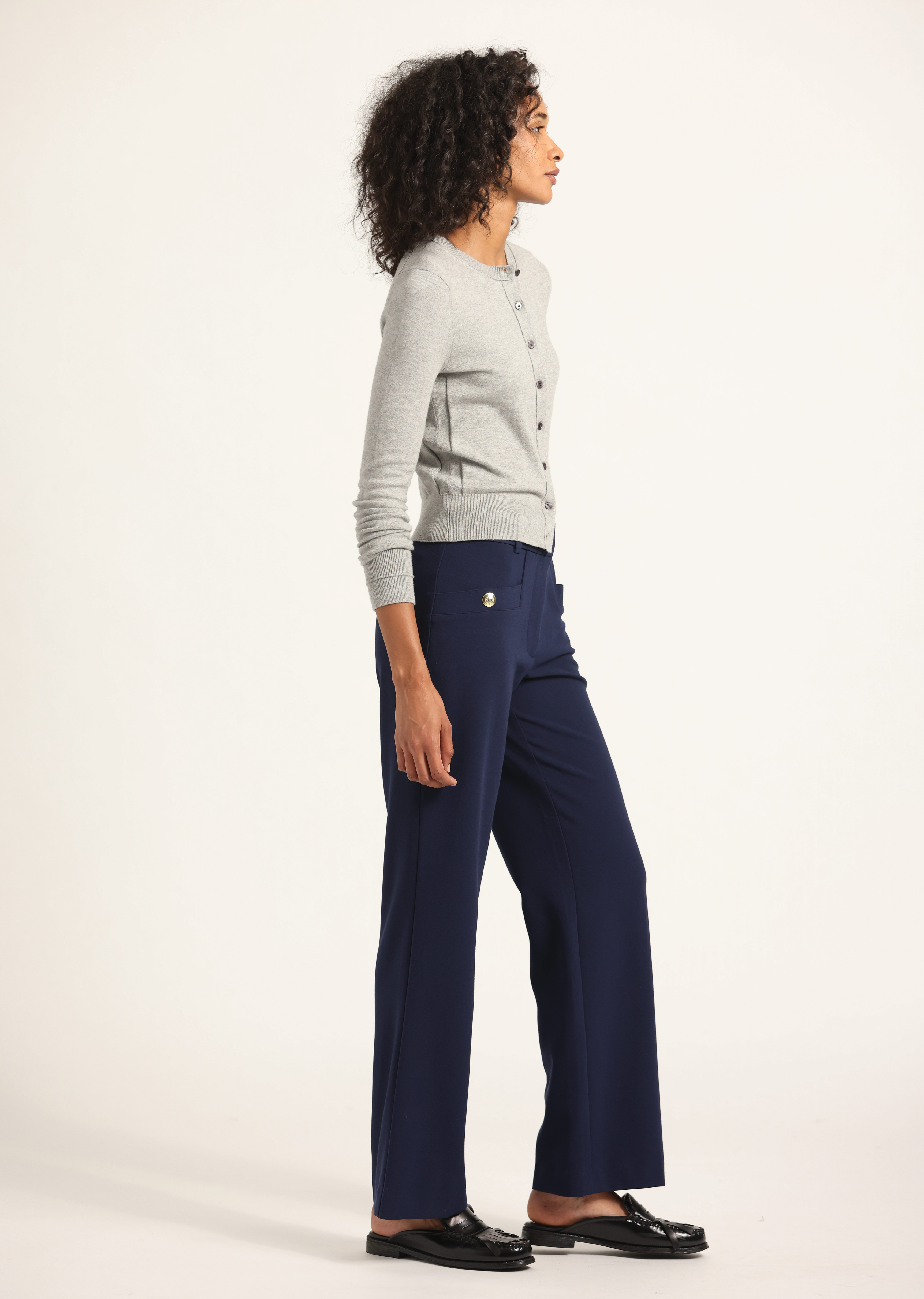NELL WIDE LEG PANTS - 2