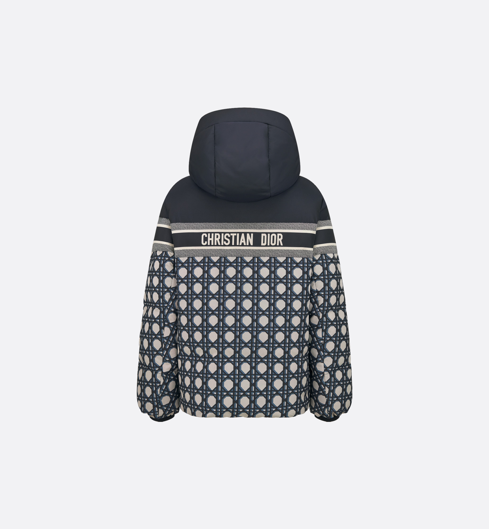 DiorAlps Macrocannage Puffer Jacket with Hood - 2