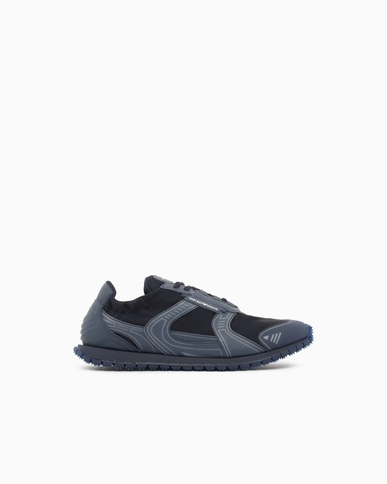 SNEAKERS IN RIPSTOP AND MESH WITH TEXTURED RUBBER SOLE - 1
