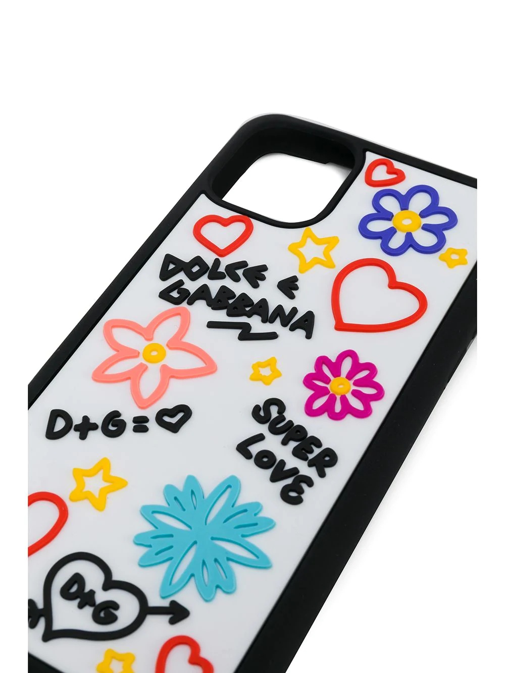 multi-logo appliqué iPhone 11 Pro Max case - 3