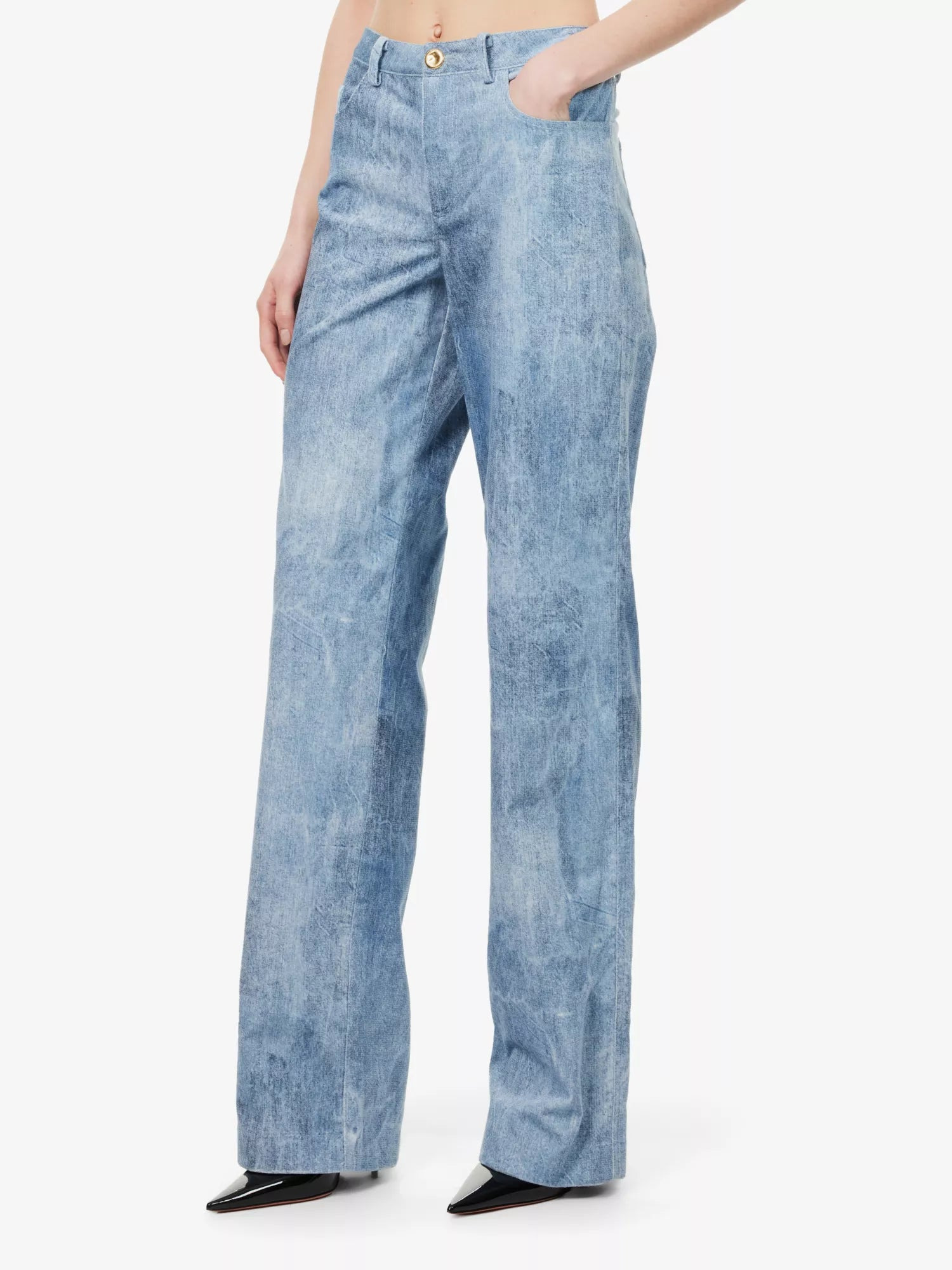 The Reid Straight Leg Trouser with Waistband - 3