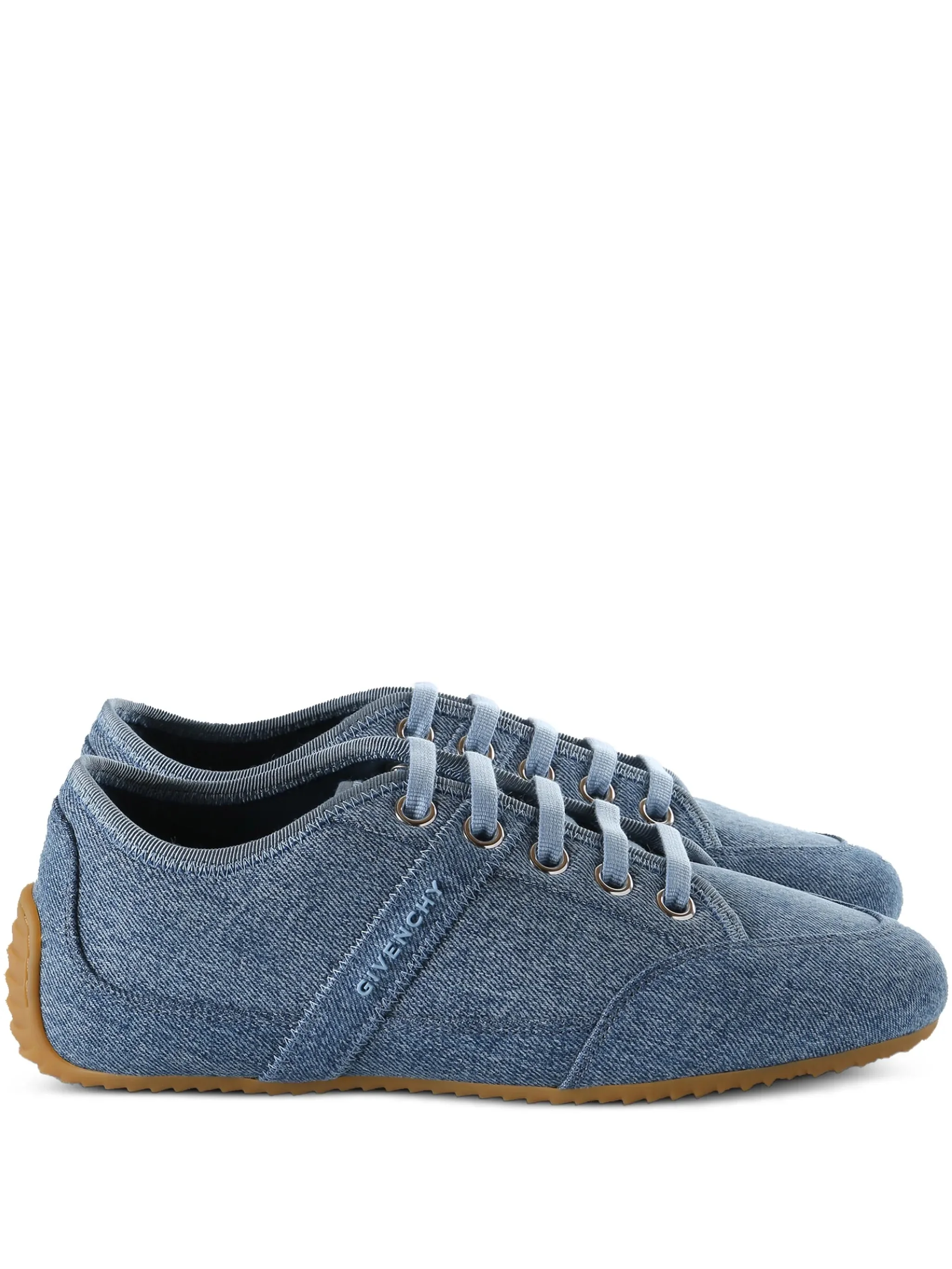 Slim denim sneakers - 1
