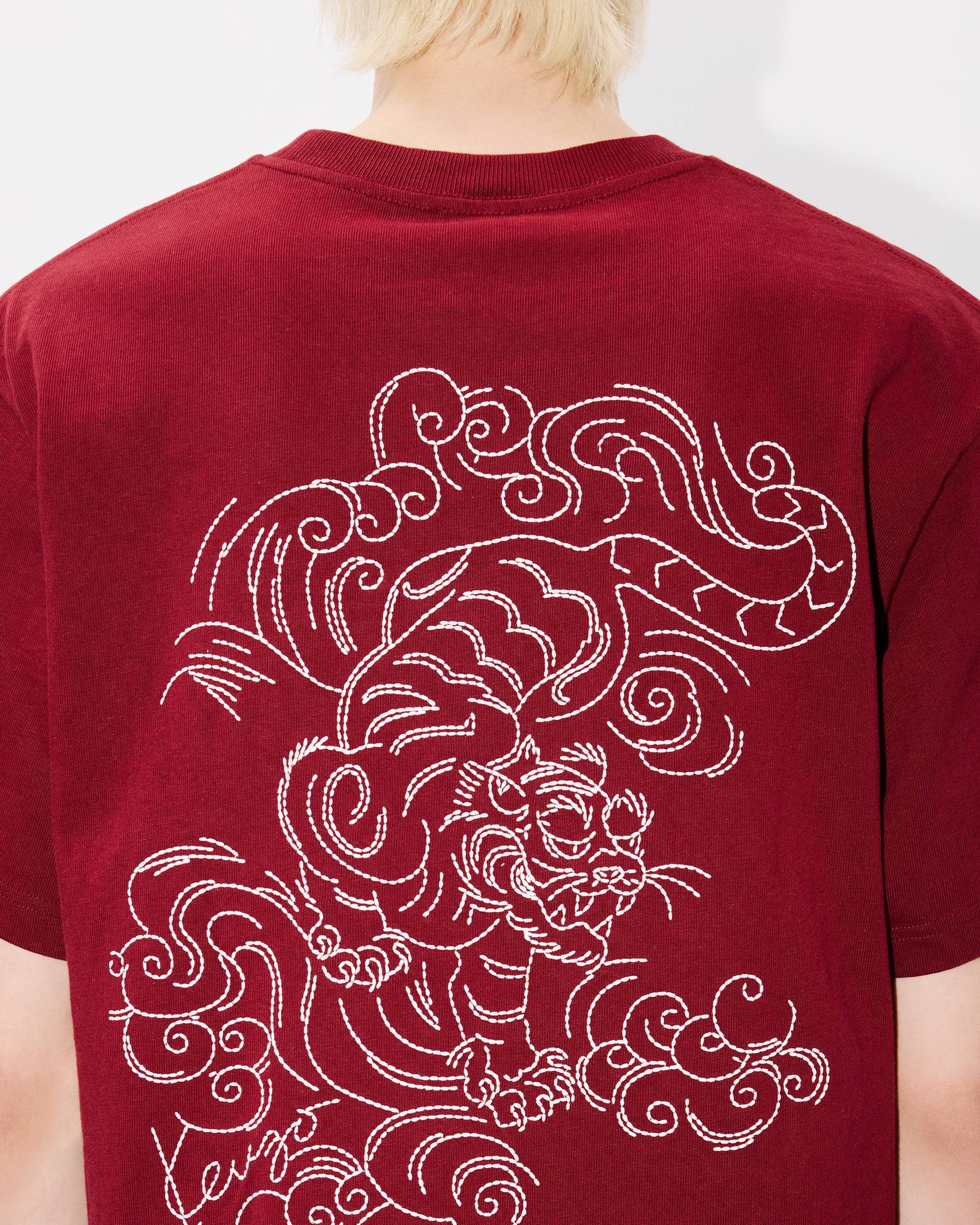 'KENZO Star Tiger' embroidered oversized T-shirt - 7