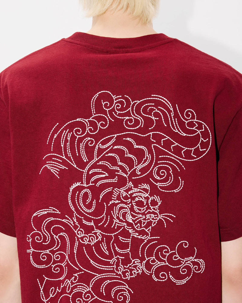 'KENZO Star Tiger' embroidered oversized T-shirt 7