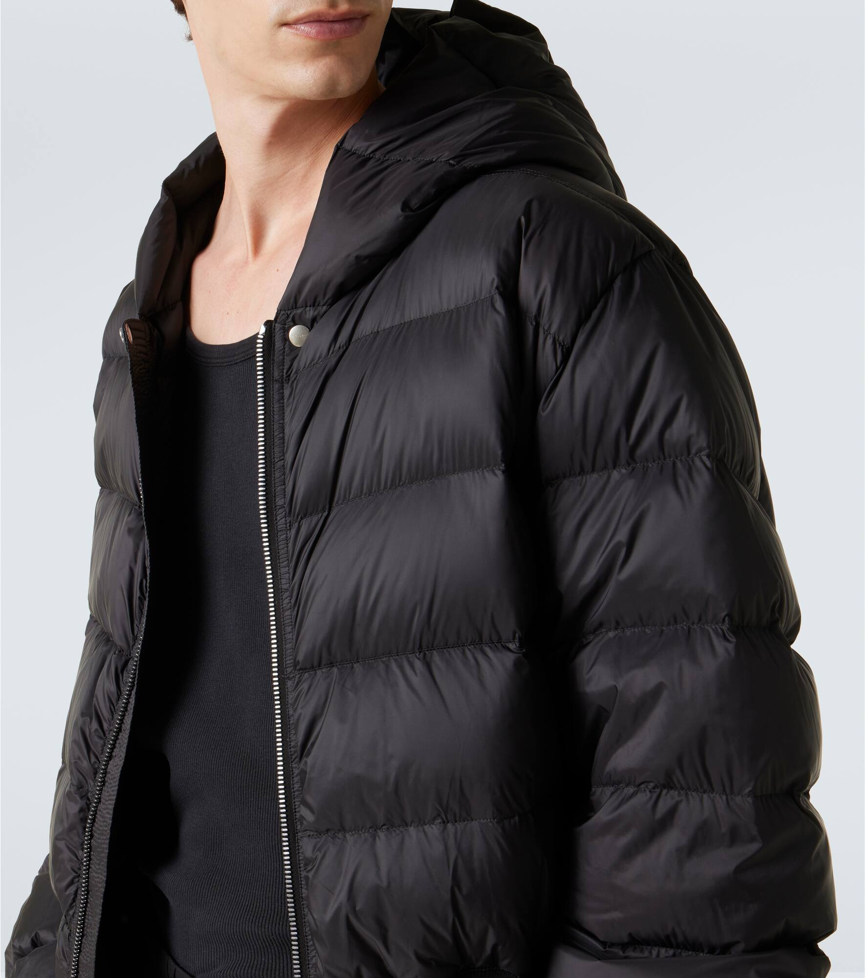 Hooded down jacket - 5