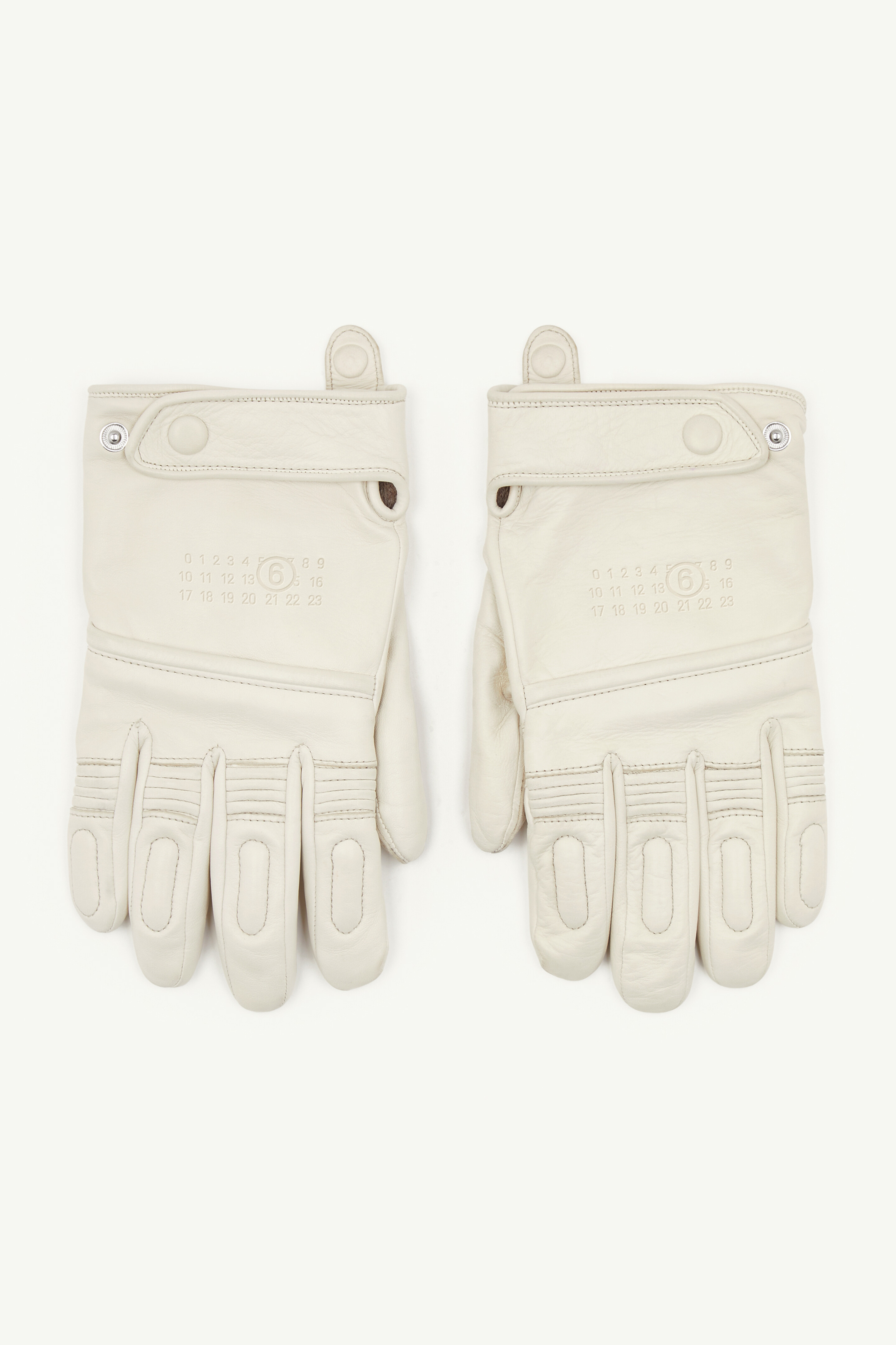 MM6 x Agnelle Leather Gloves - 1