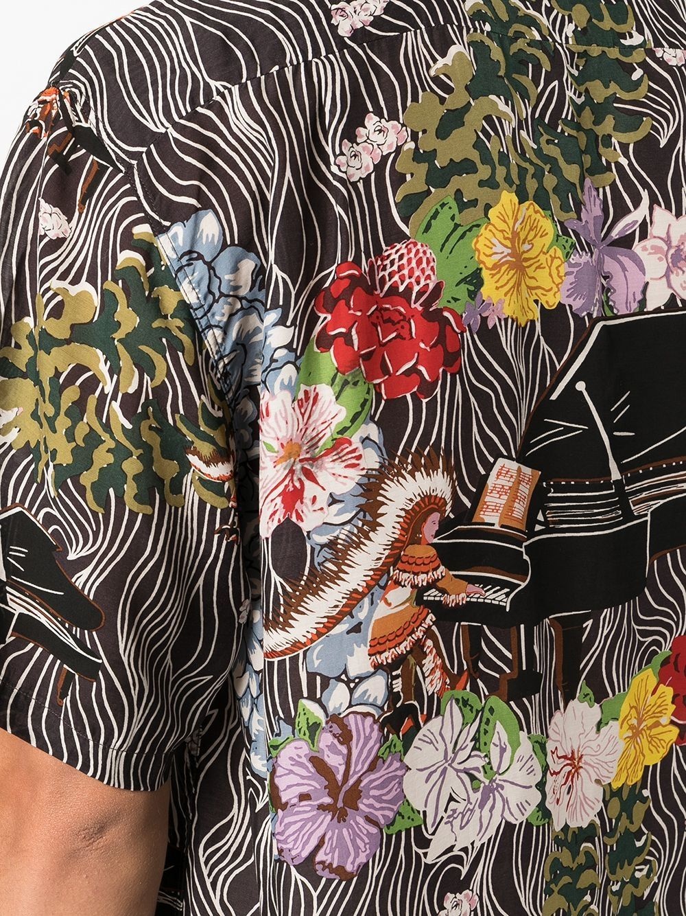 Piano Aloha shirt - 5