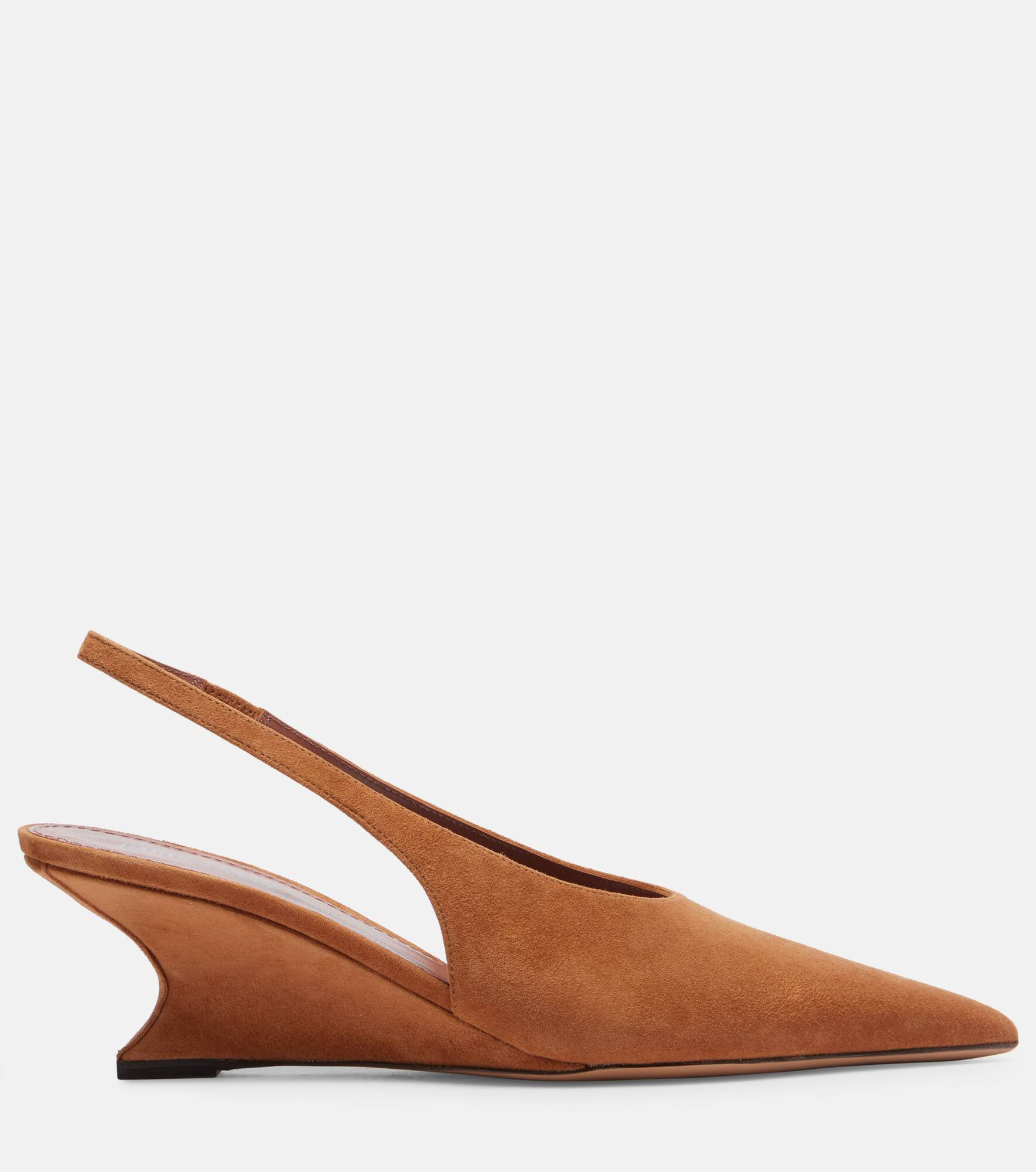 Nina 50 suede wedges - 4
