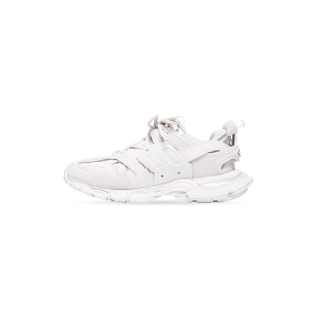 Men's Track Sneaker in White - 3