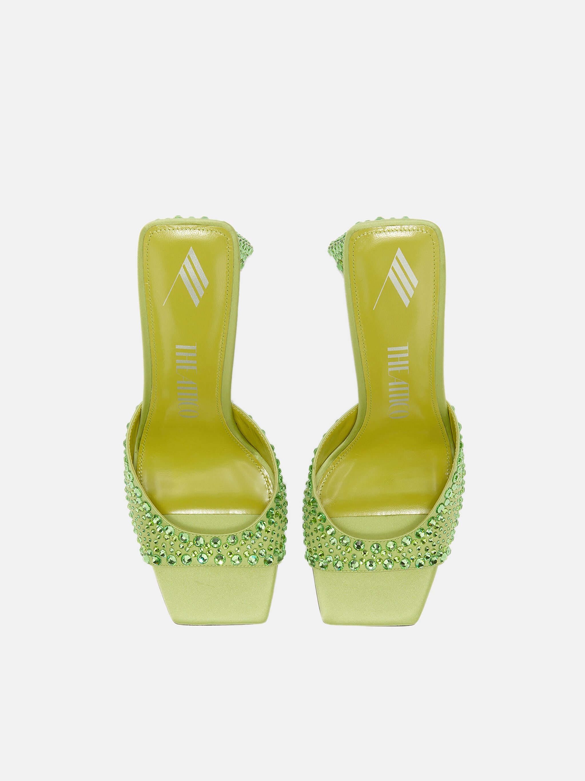 サンダル・ミュール THE ATTICO Embellished Pvc Nanci Mules THE ATTICO Nanci embellished PVC mules | netaporter | REVERSIBLE