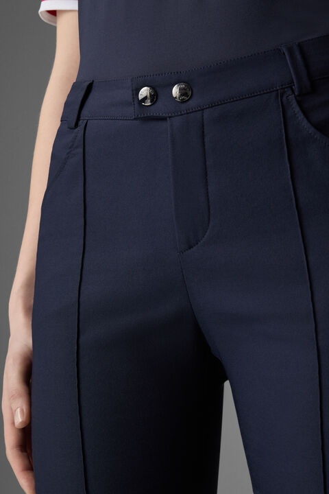 Sevina Stretch pants in Navy blue - 5