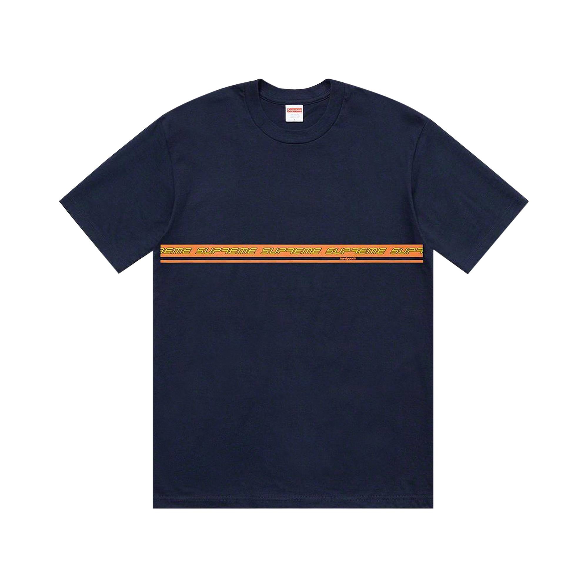 Supreme Supreme Hard Goods Tee Navy REVERSIBLE
