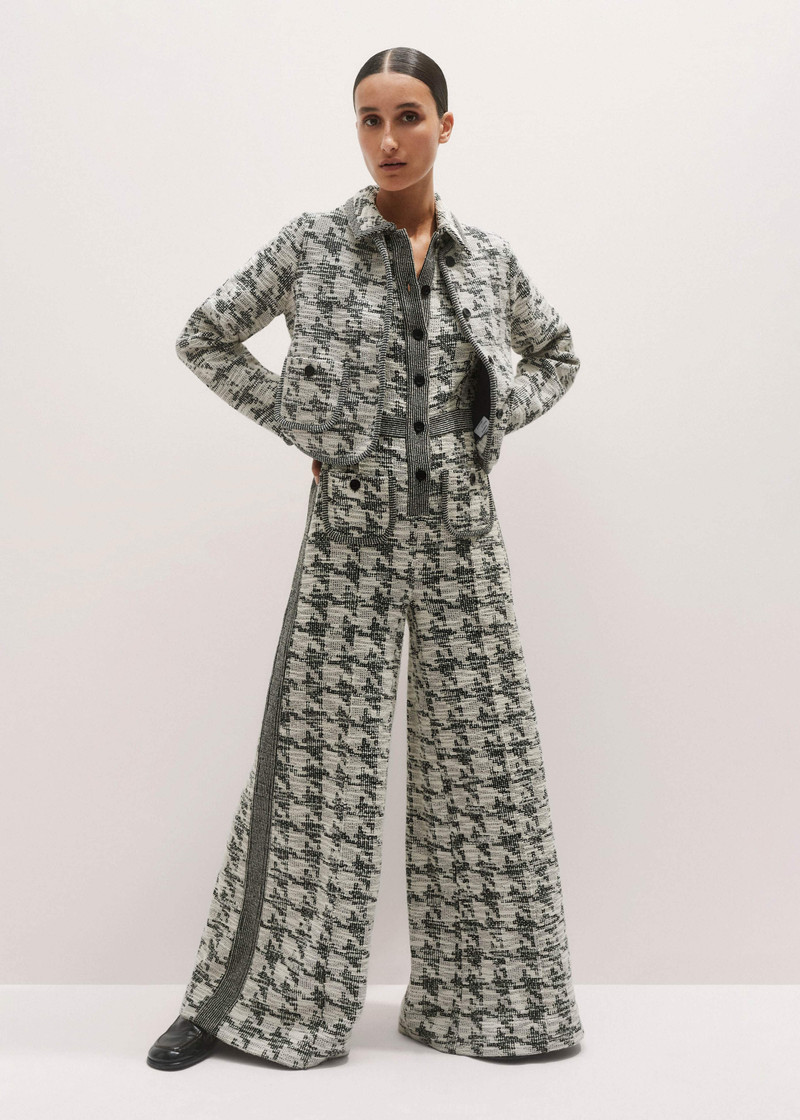 Travel Tweed Jumpsuit + Jacket Co-ord 4