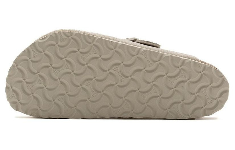 Birkenstock Boston Suede Leather Sandals 'Antique White' 1024731 5