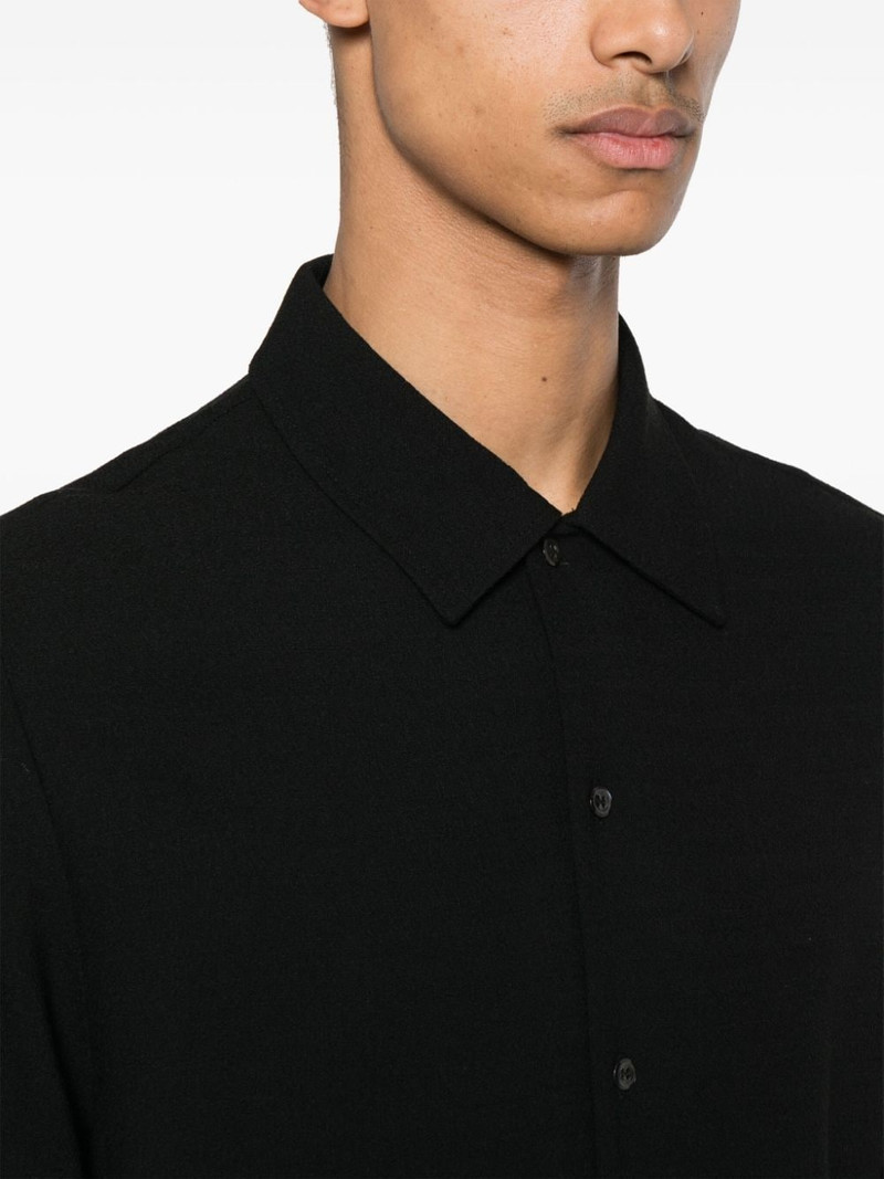 crepe long-sleeved shirt 5