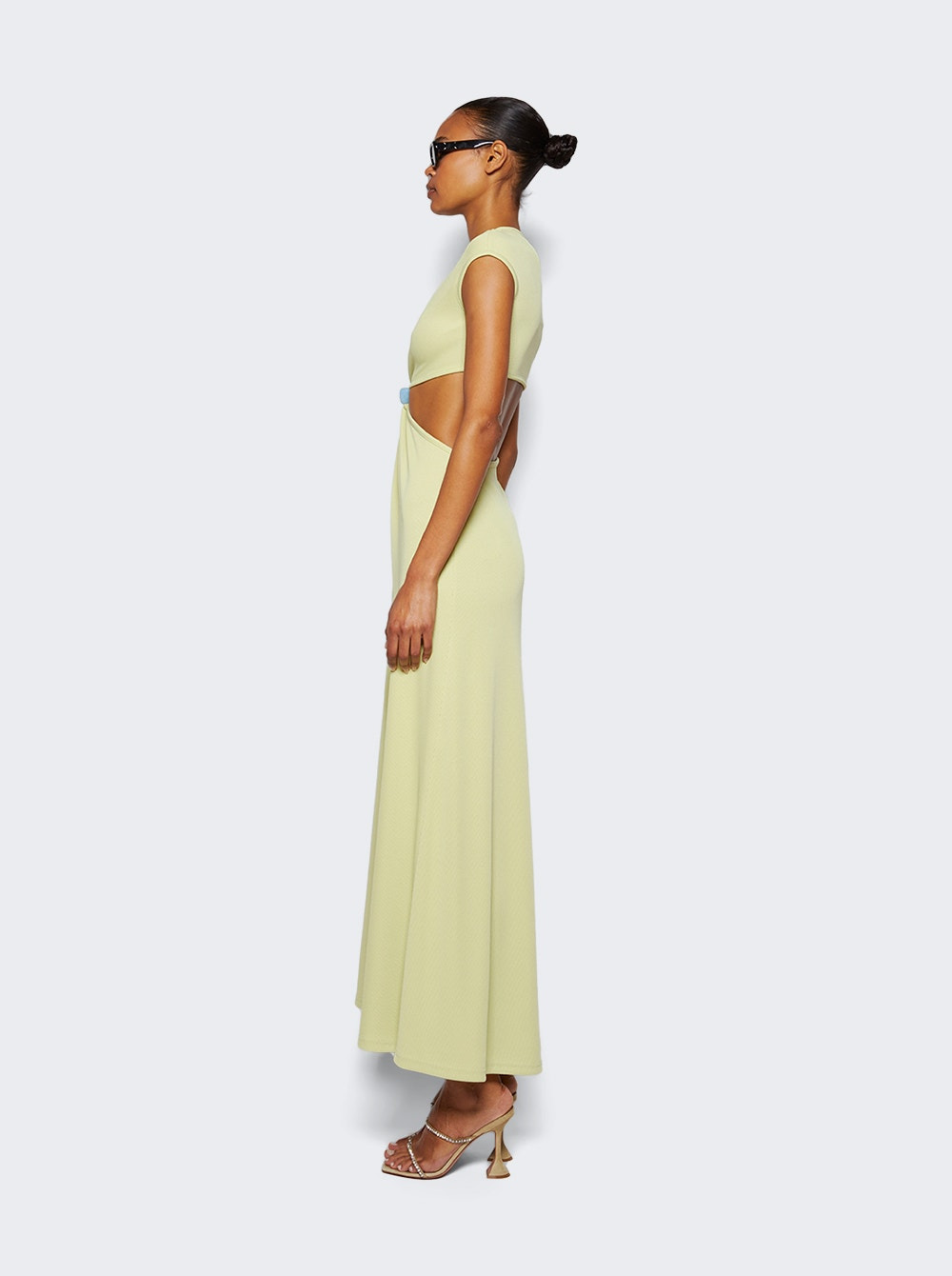 S-buckle Tank Dress Melon - 3