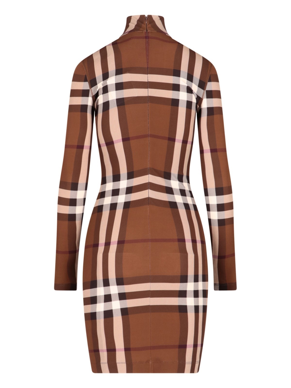 TARTAN PATTERN PENCIL DRESS - 3