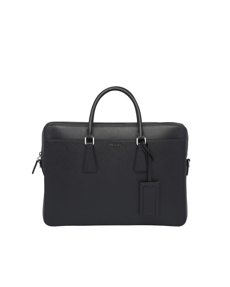 Saffiano Leather Briefcase 1
