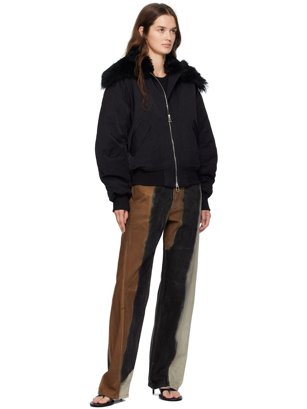 Multicolor Bend Jeans - 4