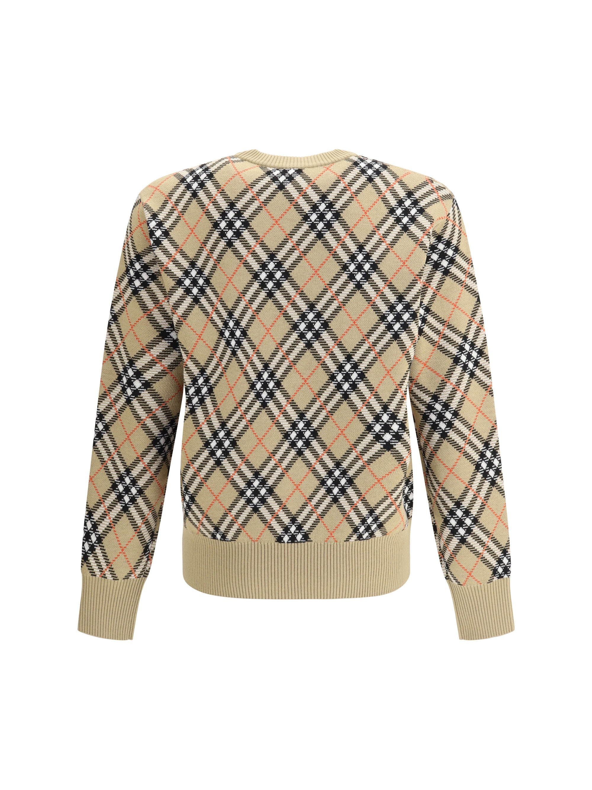 Burberry Men Archive Check Wool Sweate - 2