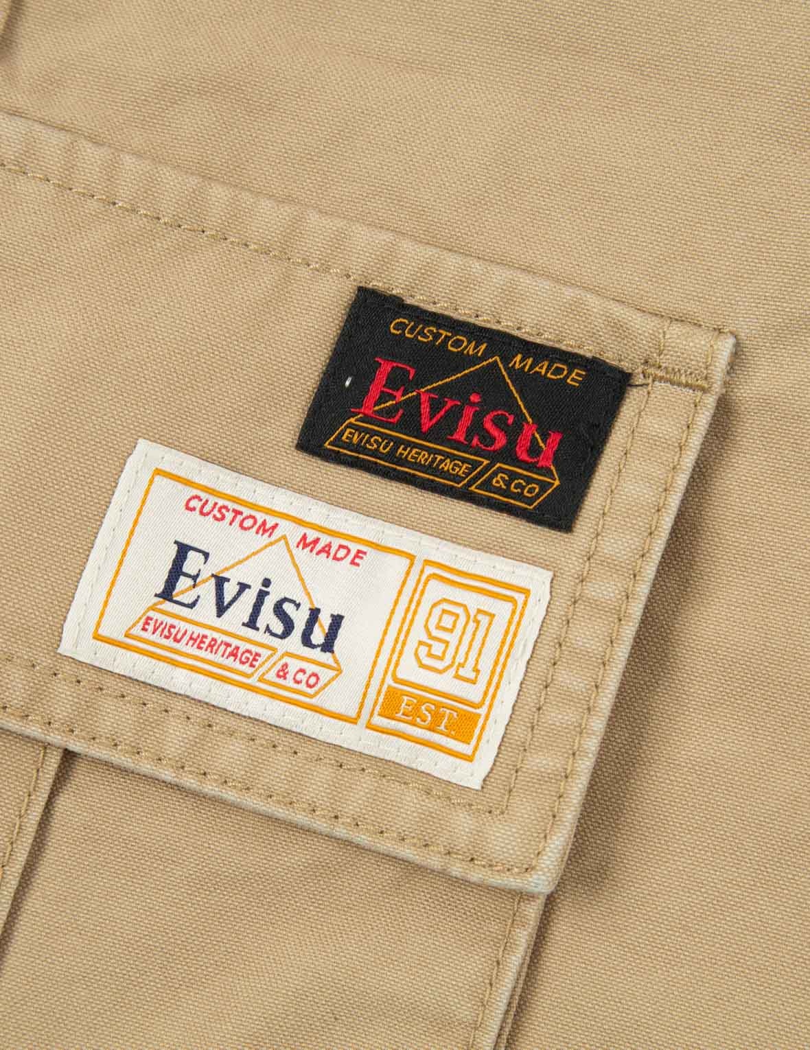 GODHEAD EMBROIDERY CARGO SHORTS - 12